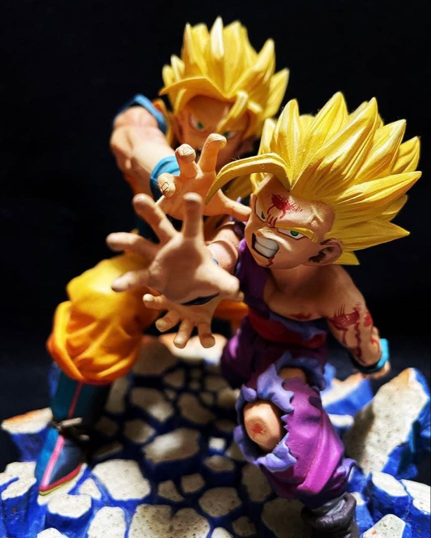 プルーヴィー　ドラゴンボールZ 造形神化 劇的ディオラマ【親子かめはめ波】超美品