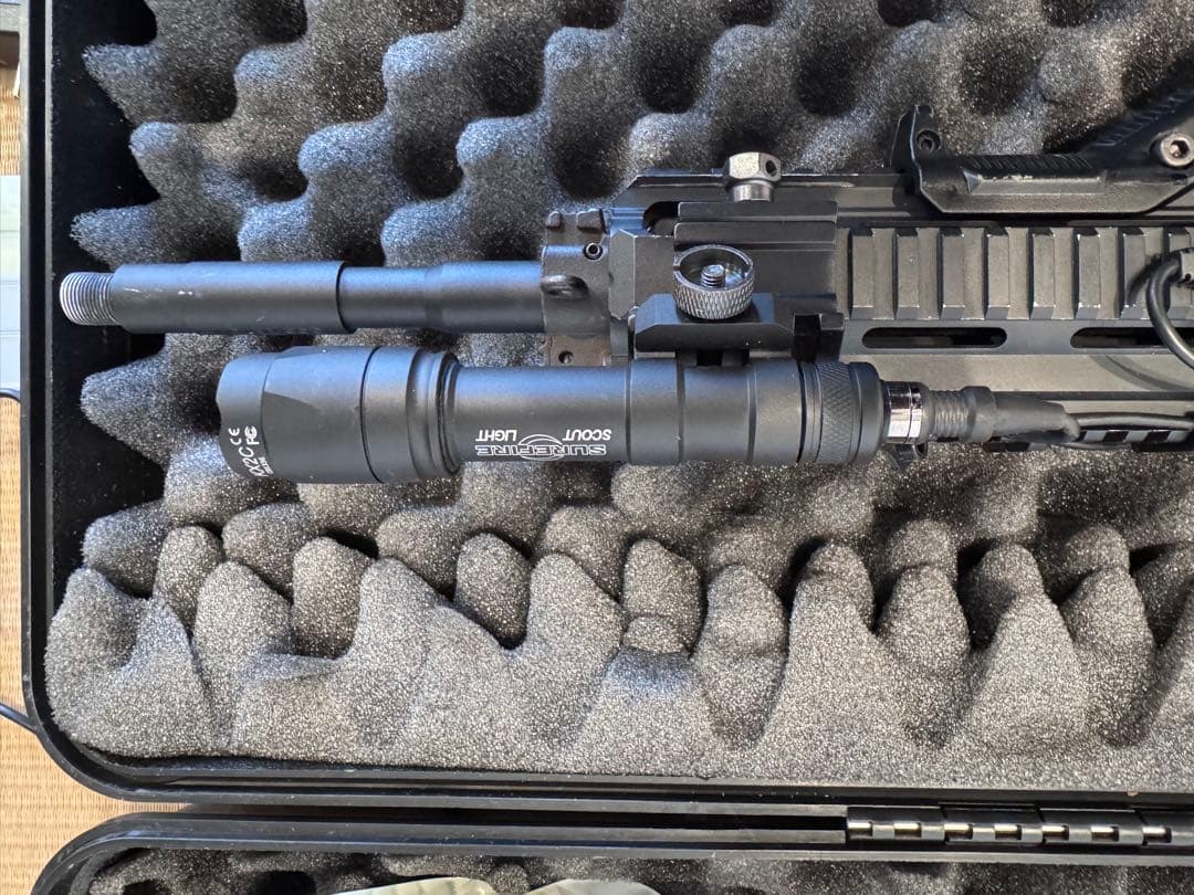 次世代電動ガン SOPMOD M4 ケース付き 完品