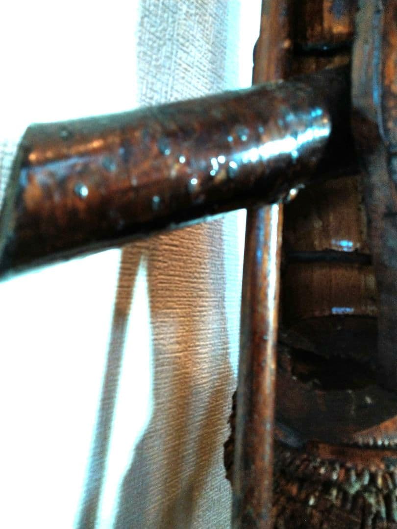 ♦【希少】超レアな【一点物】♦【高級】特大ロング【自在鉤】♦コレクション◆民芸品