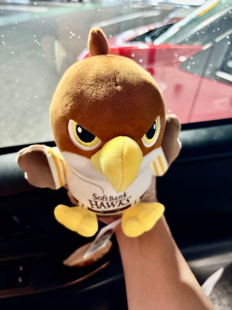 非売品 ６等　鷹　タカぬいぐるみ（小） 二個セット 福岡ソフトバンクホークス