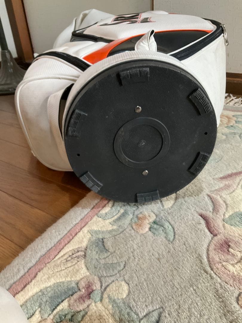 Srixon キャディバッグ ホワイト・オレンジ・ブラック