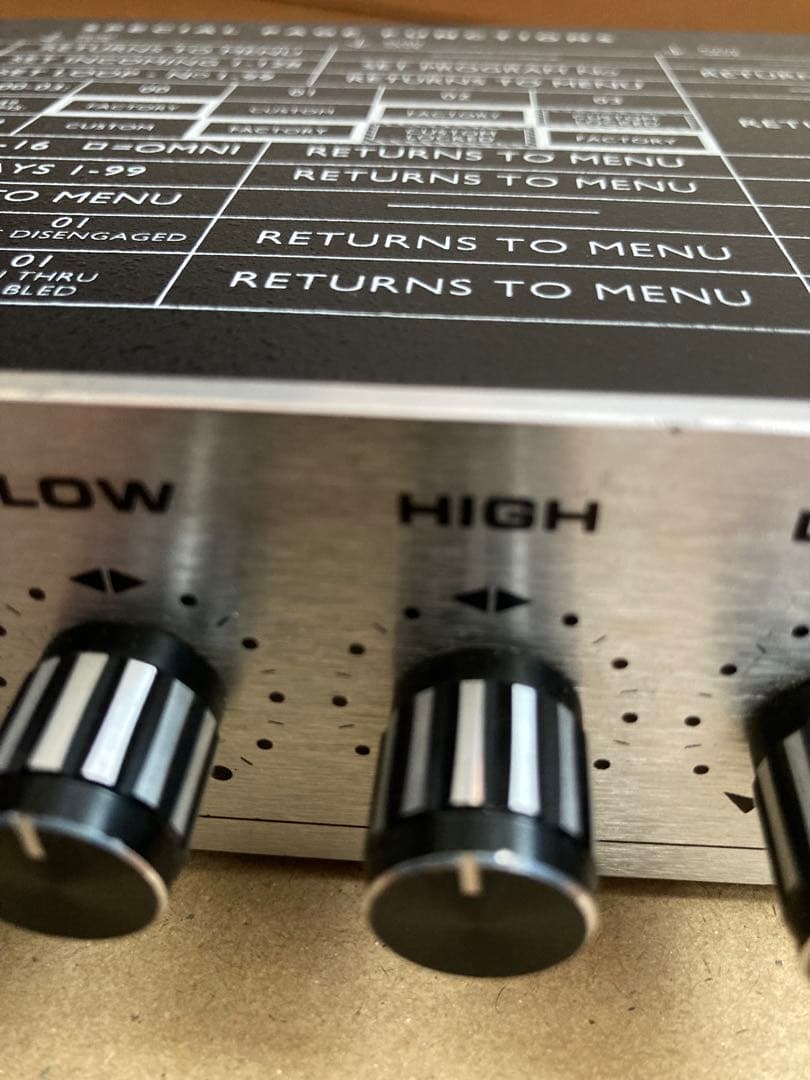 ギター TECH21-NYC SANSAMP PSA-1