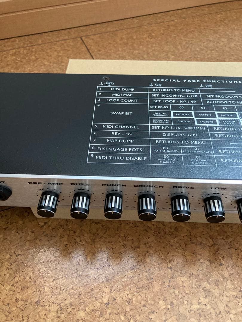 ギター TECH21-NYC SANSAMP PSA-1