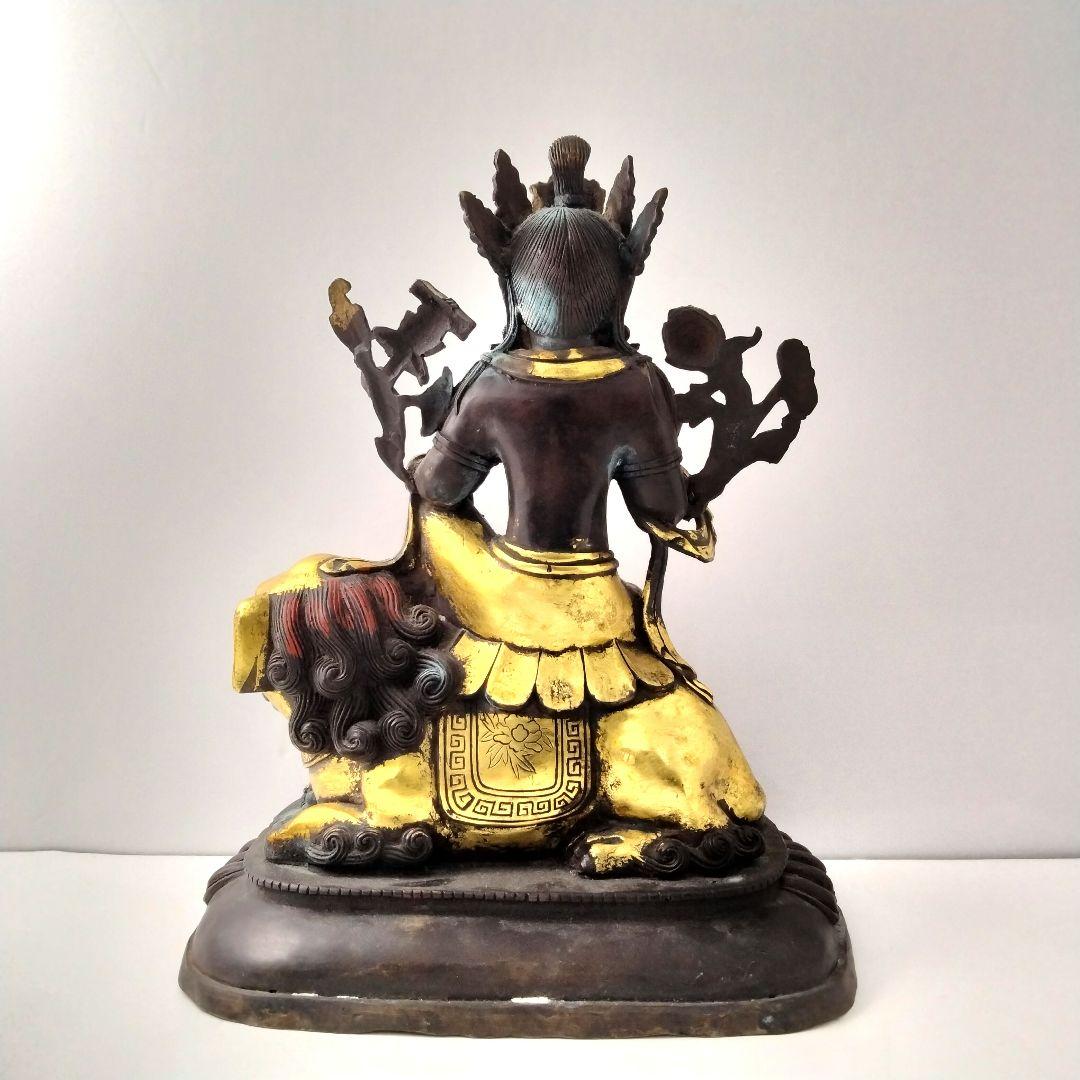 専用 Ｘ207 収集家放出品　時代チベット仏像　鍍金仏