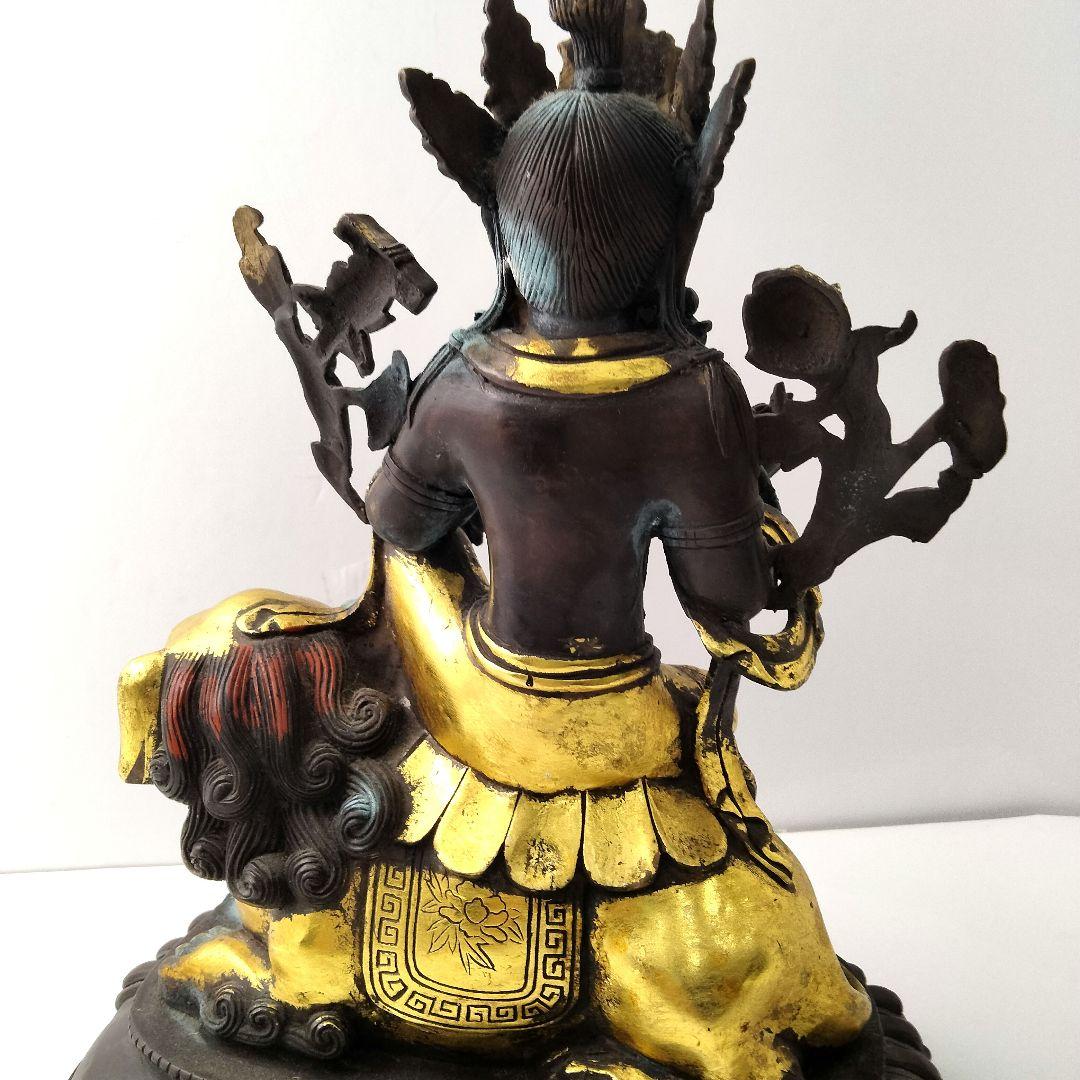 専用 Ｘ207 収集家放出品　時代チベット仏像　鍍金仏