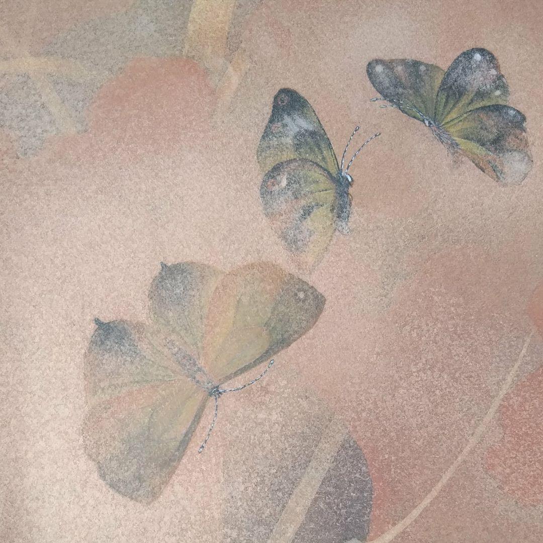 日本画　仲林敏次作　50号