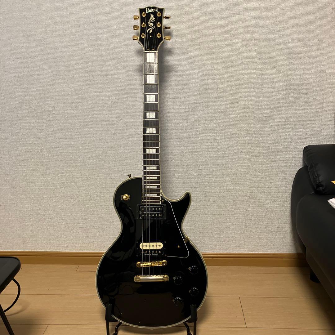 Burny RLCレスポールカスタム 黒 バーニー　即戦力仕様！