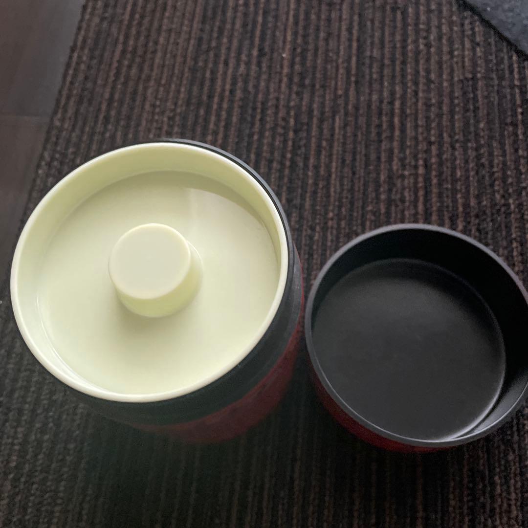 堆朱　漆器　仙台堆朱　茶びつセット