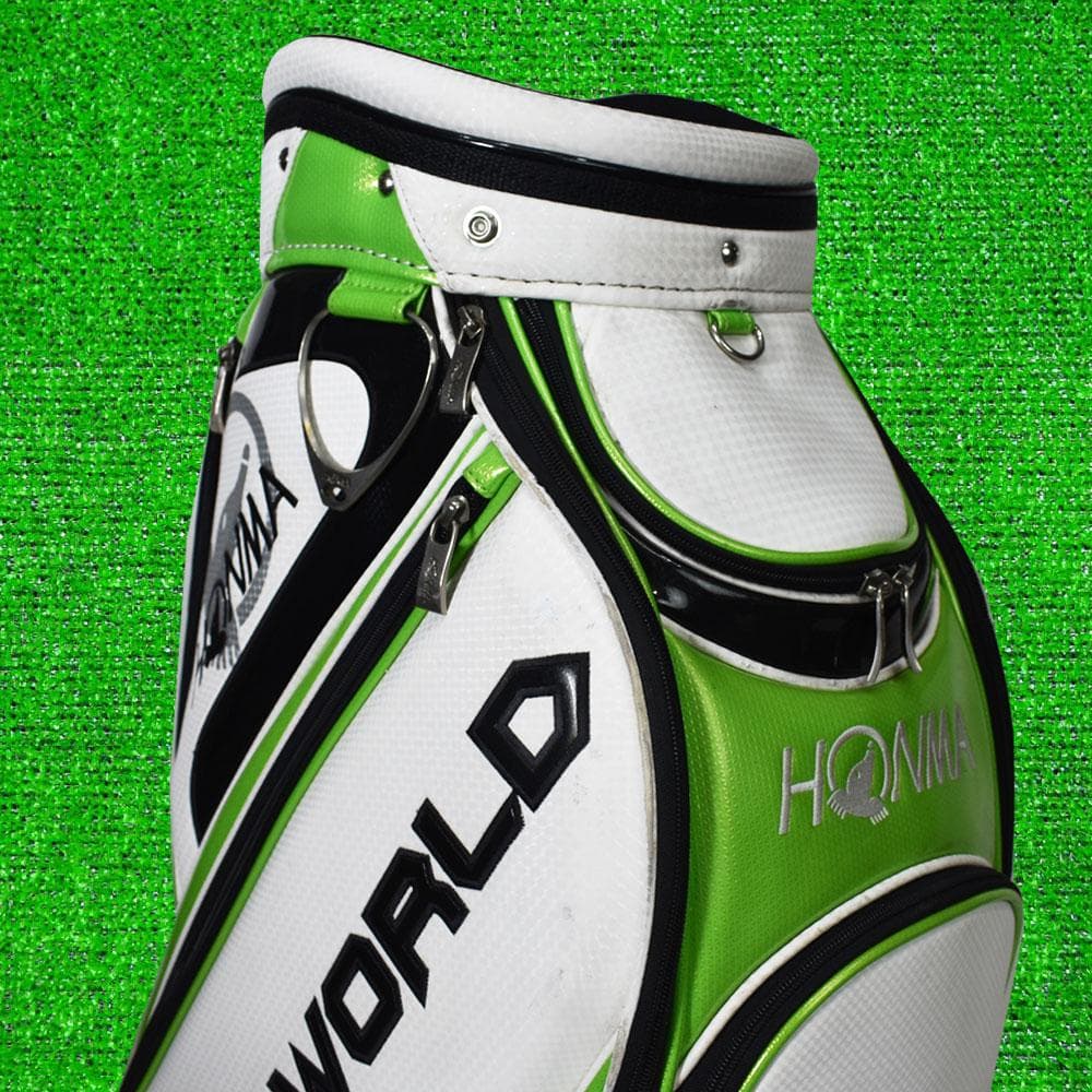 ＨＯＮＭＡ 本間ゴルフ キャディーバック９型【ホワイト】中古・訳あり品！