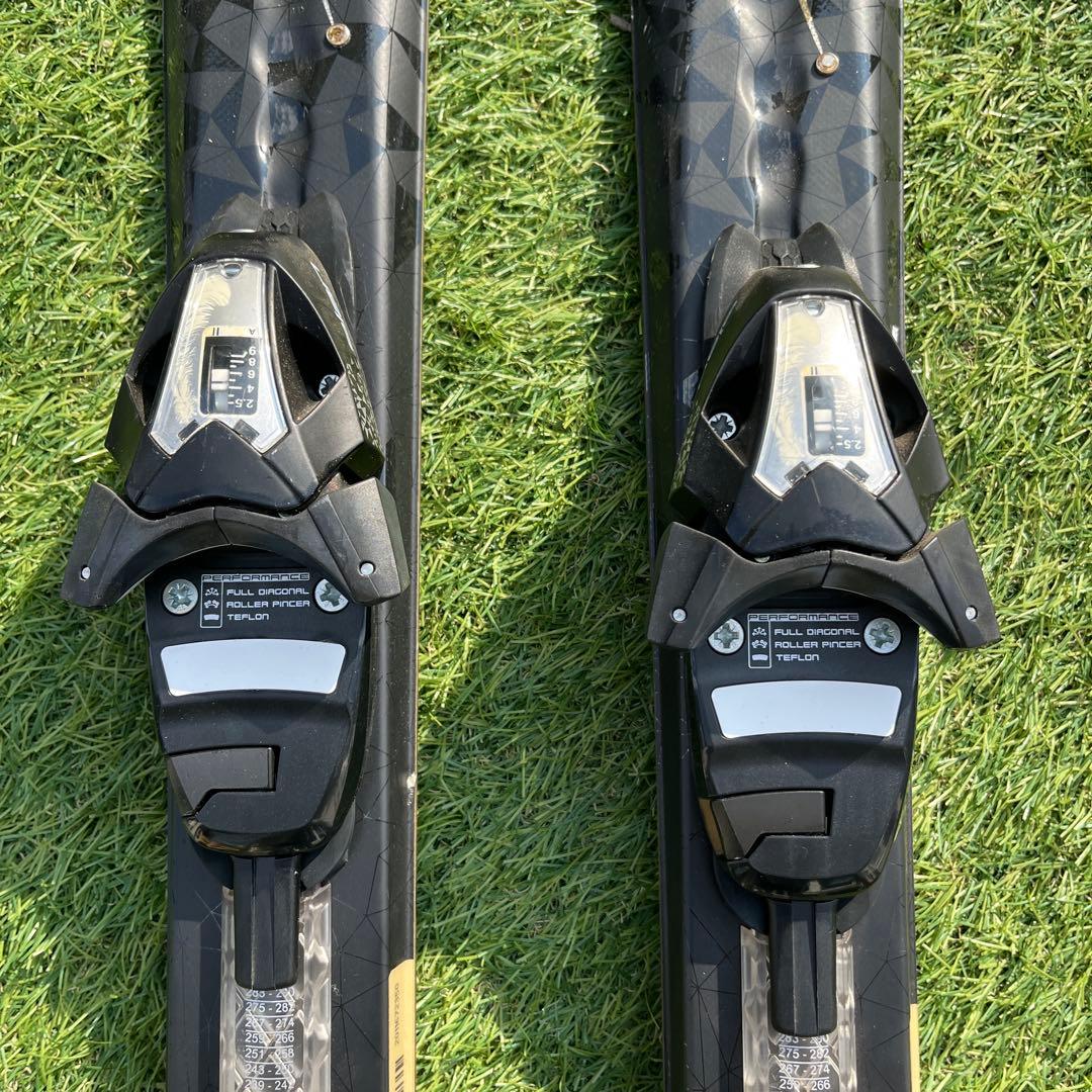 ELAN スキーセット 黒　ビンディング　151cm