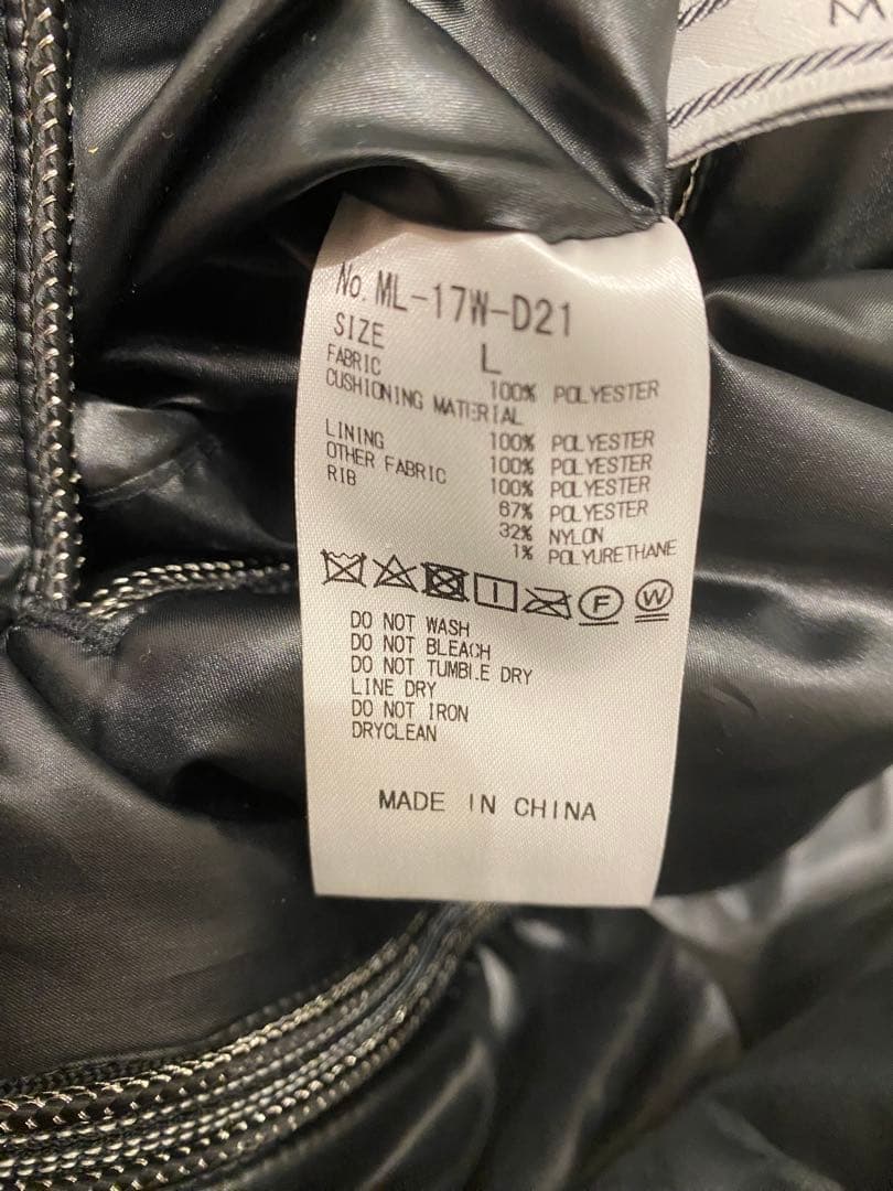 マーシーさまMARK&LONA 中綿ジャケット サイズL リバーシブルブルゾン