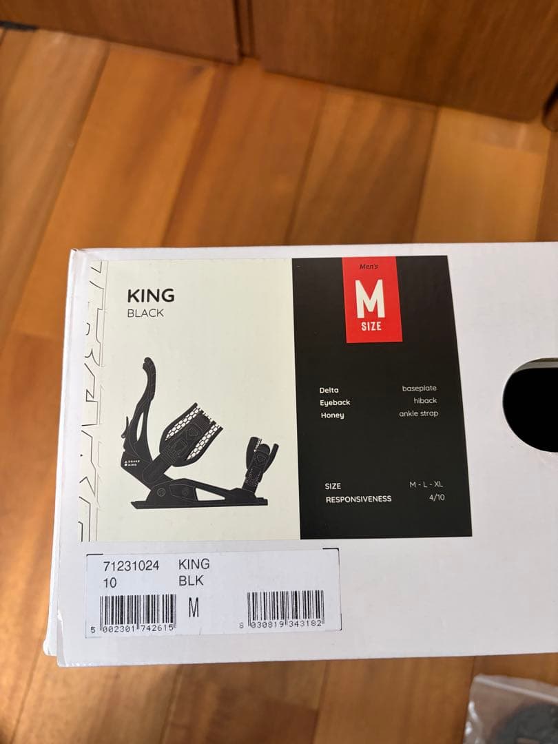 DRAKE KING バインディング　ビンディング　スノーボード　スノボ