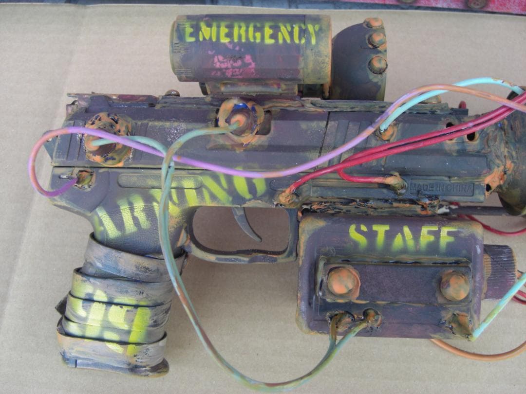 スナイパー銃 サイバーパンク 世紀末 コスプレ クラッシック レトロフューチャー