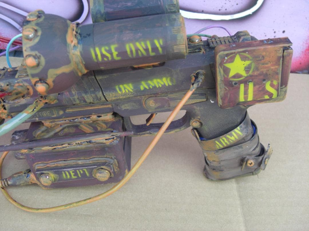 スナイパー銃 サイバーパンク 世紀末 コスプレ クラッシック レトロフューチャー