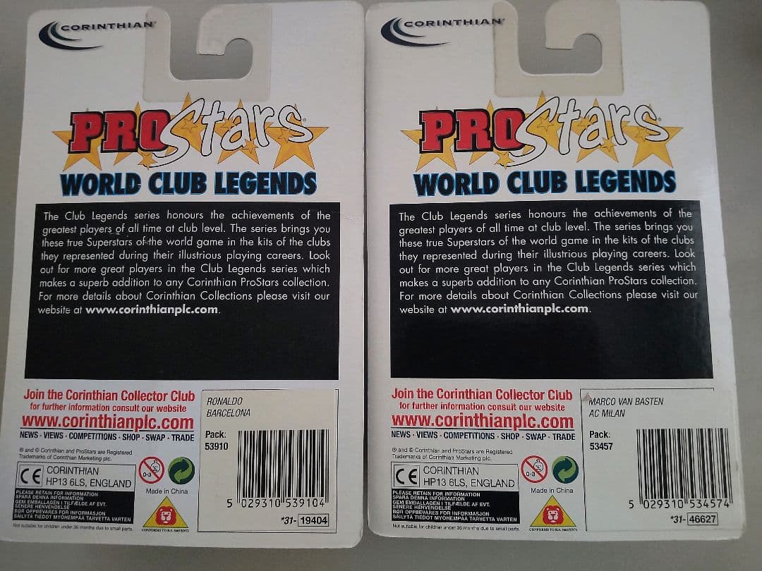 ProStars World Club Legends/ファンバステン,ロナウド