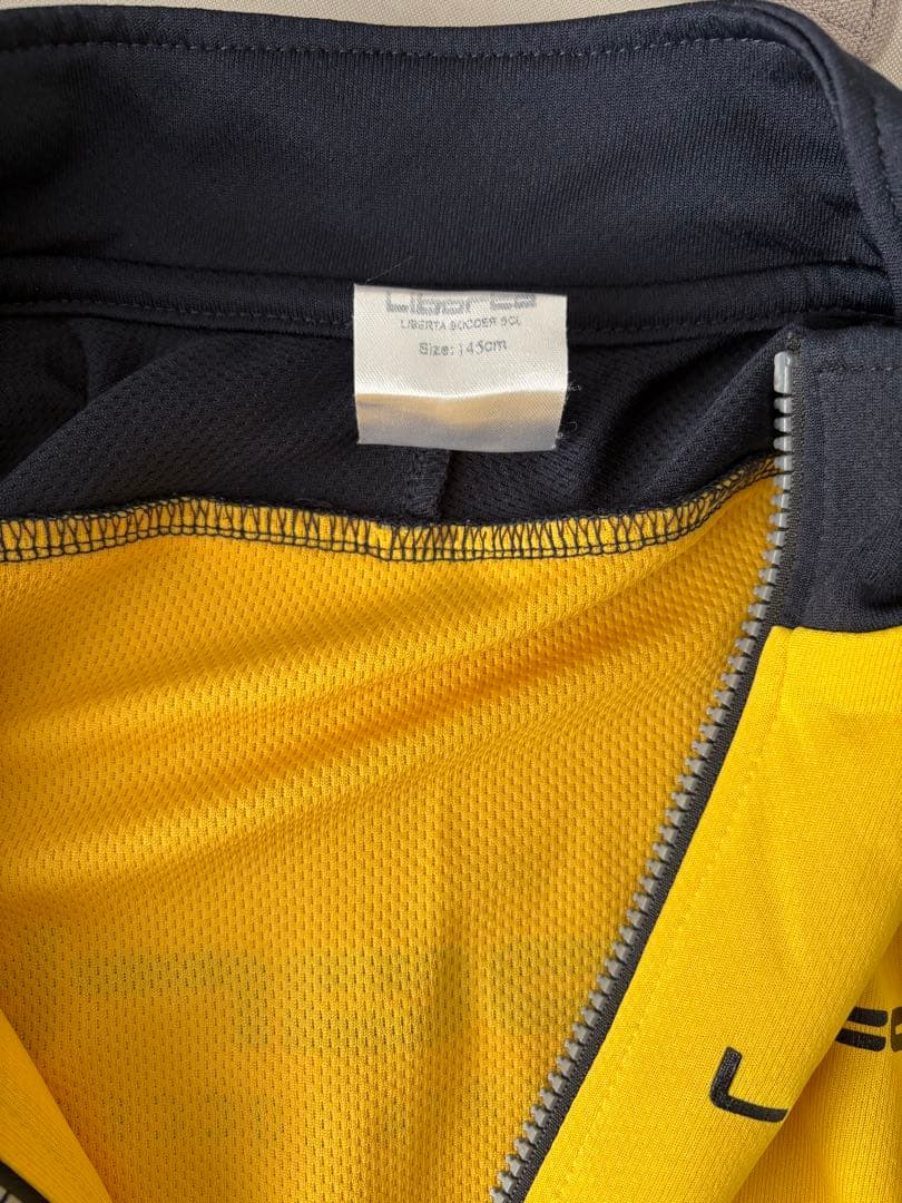 Liberta ジャージセット イエロー/ネイビー145cm