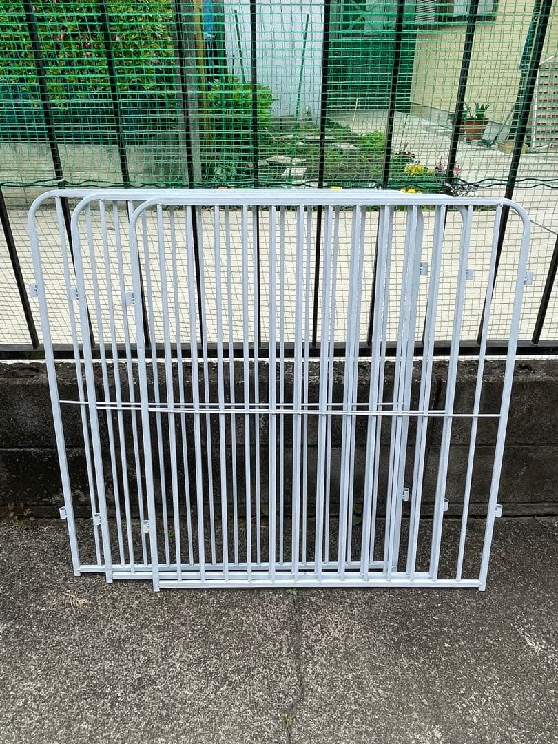 ペットサークル ドア付き スチール製　 接続式 6枚 犬ゲージ