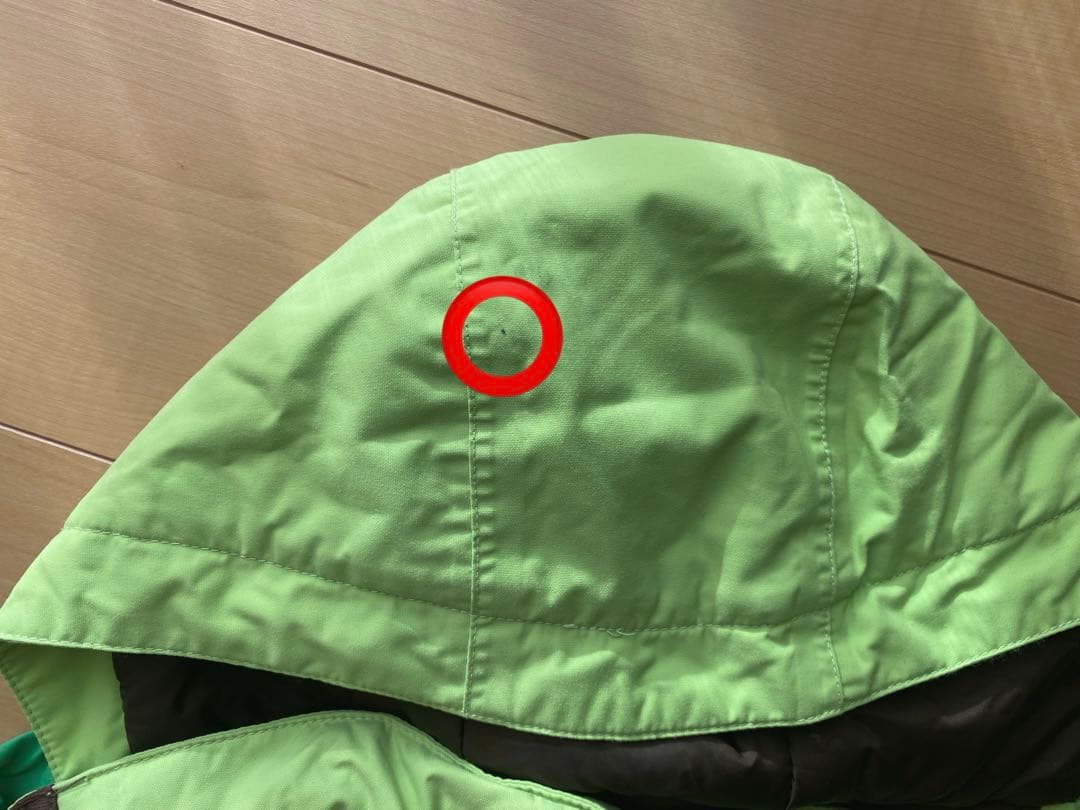 Burton 子供用 スノーボードウェア 緑