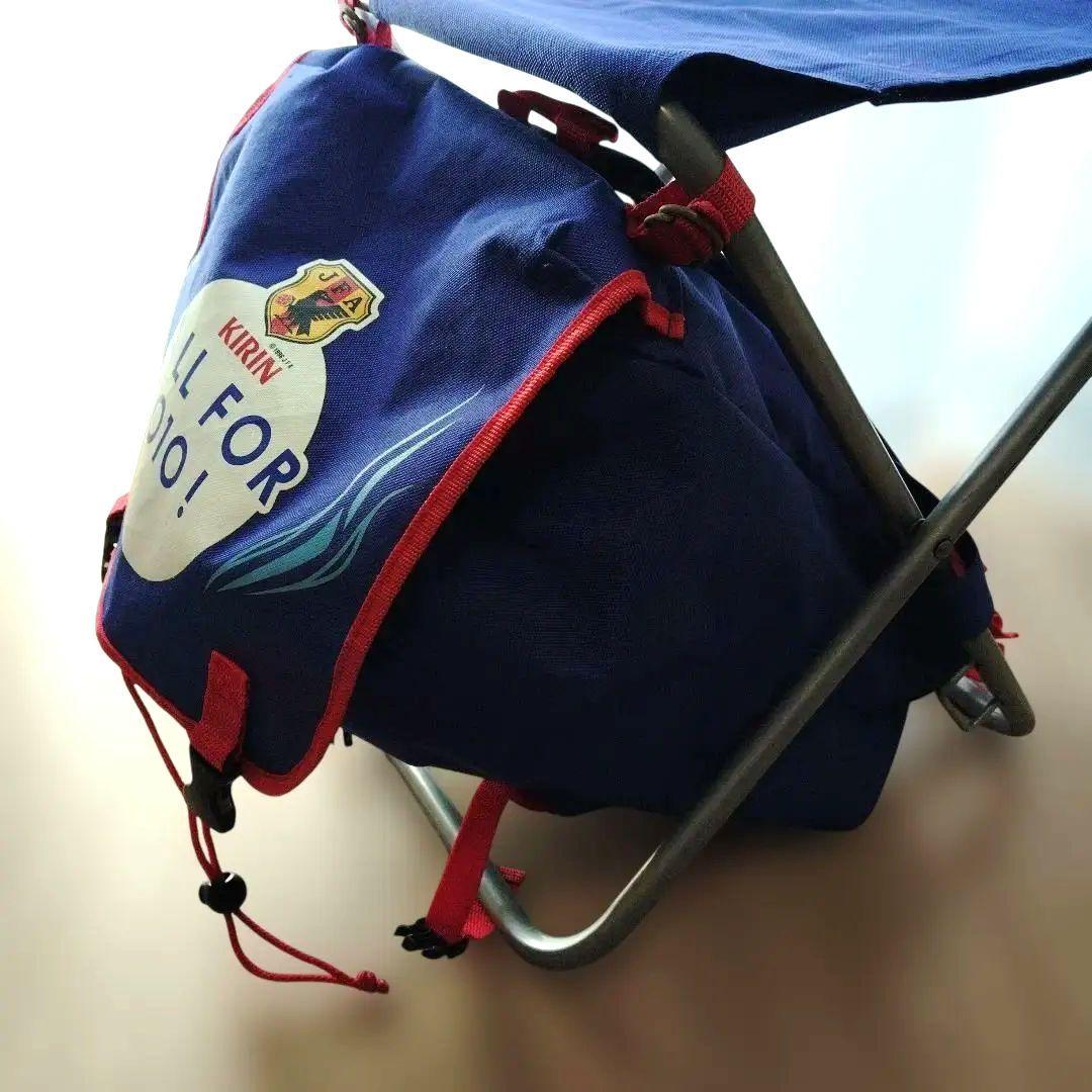 キリン　レアグッズ　オリジナルチェア リュック　サッカー　リュック 椅子
