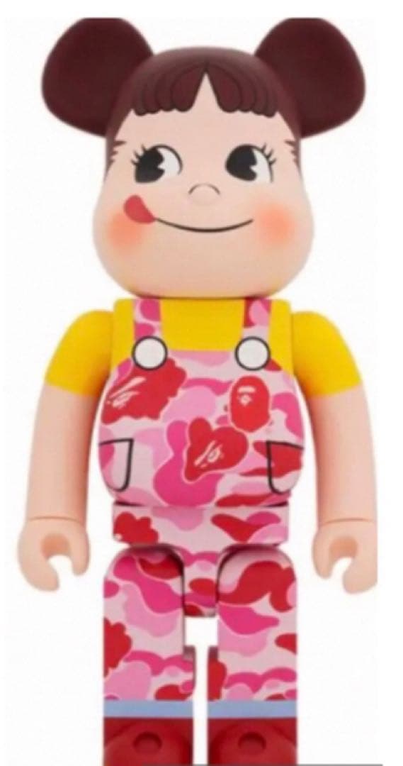 BE@RBRICK BAPE(R) × ペコちゃん 1000% 　ピンク