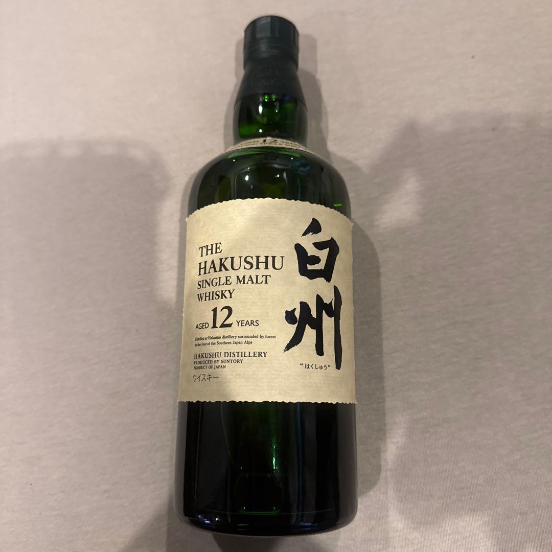 サントリー 白州 12年 700ml シングルモルトウイスキー【新品未開栓】