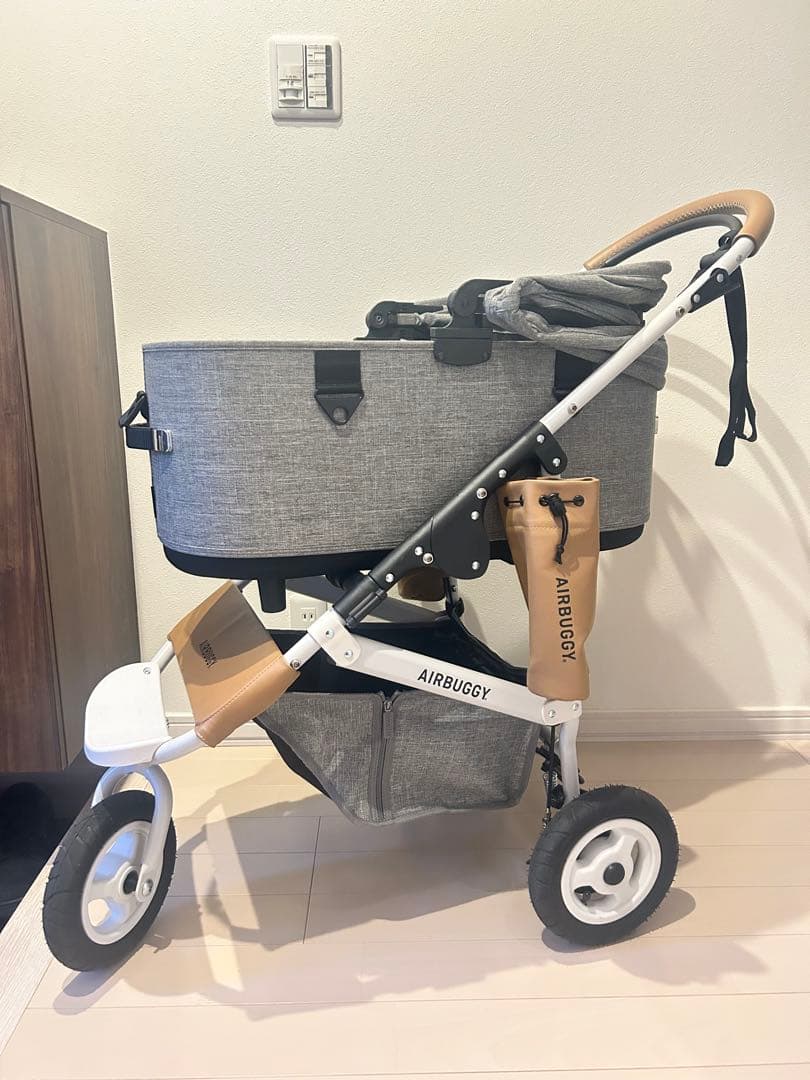 エアバギー DOME3 ペットカート アースグレー ラージ