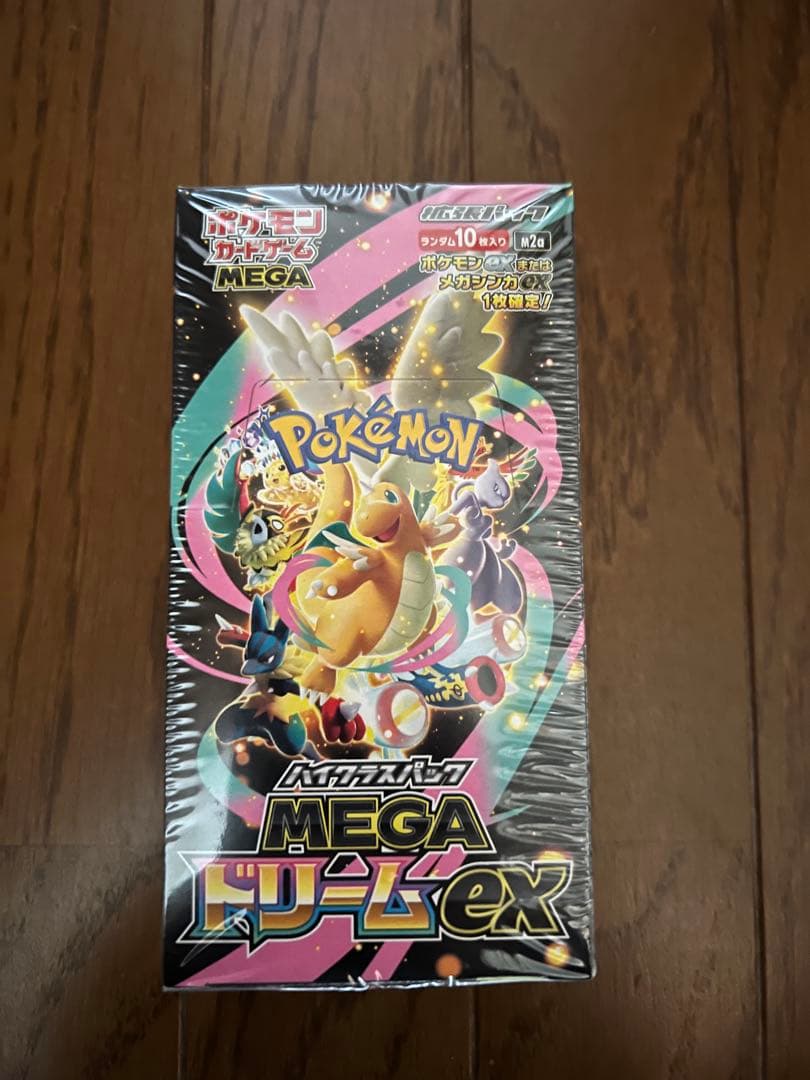 【シュリンクあり】ポケモンカードゲーム MEGA ドリームEX 1box