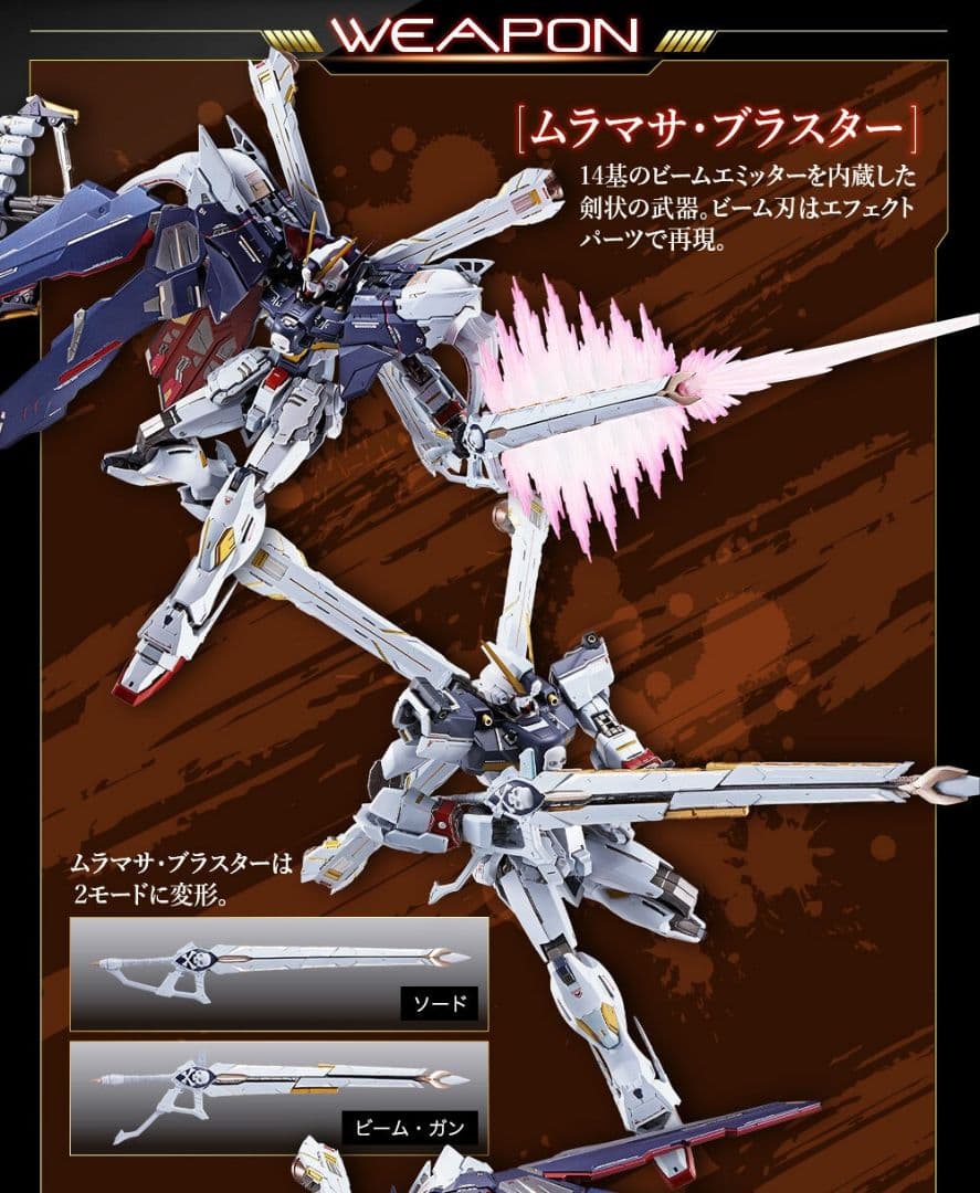 【未使用】メタルビルド クロスボーンX1 フルクロス(※改・改再現可能