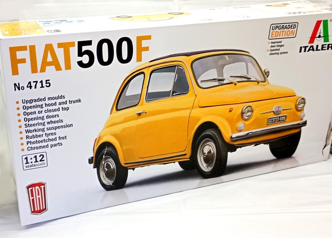 イタレリ 1/12 フィアット 500 F 1965