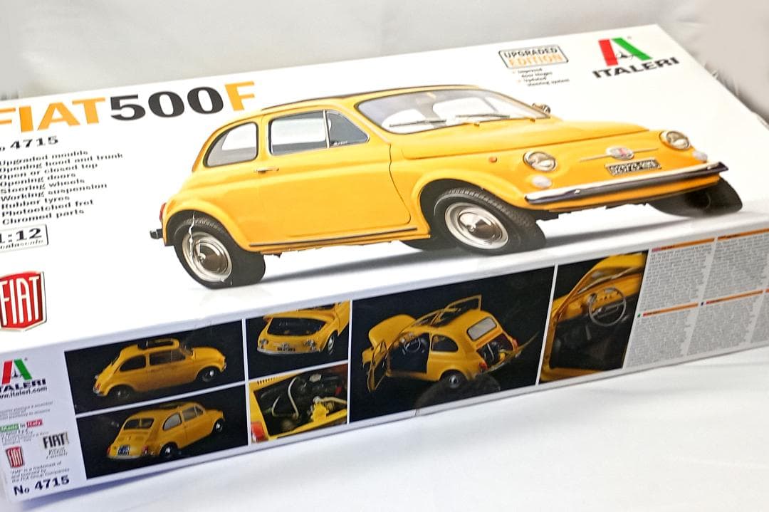 イタレリ 1/12 フィアット 500 F 1965