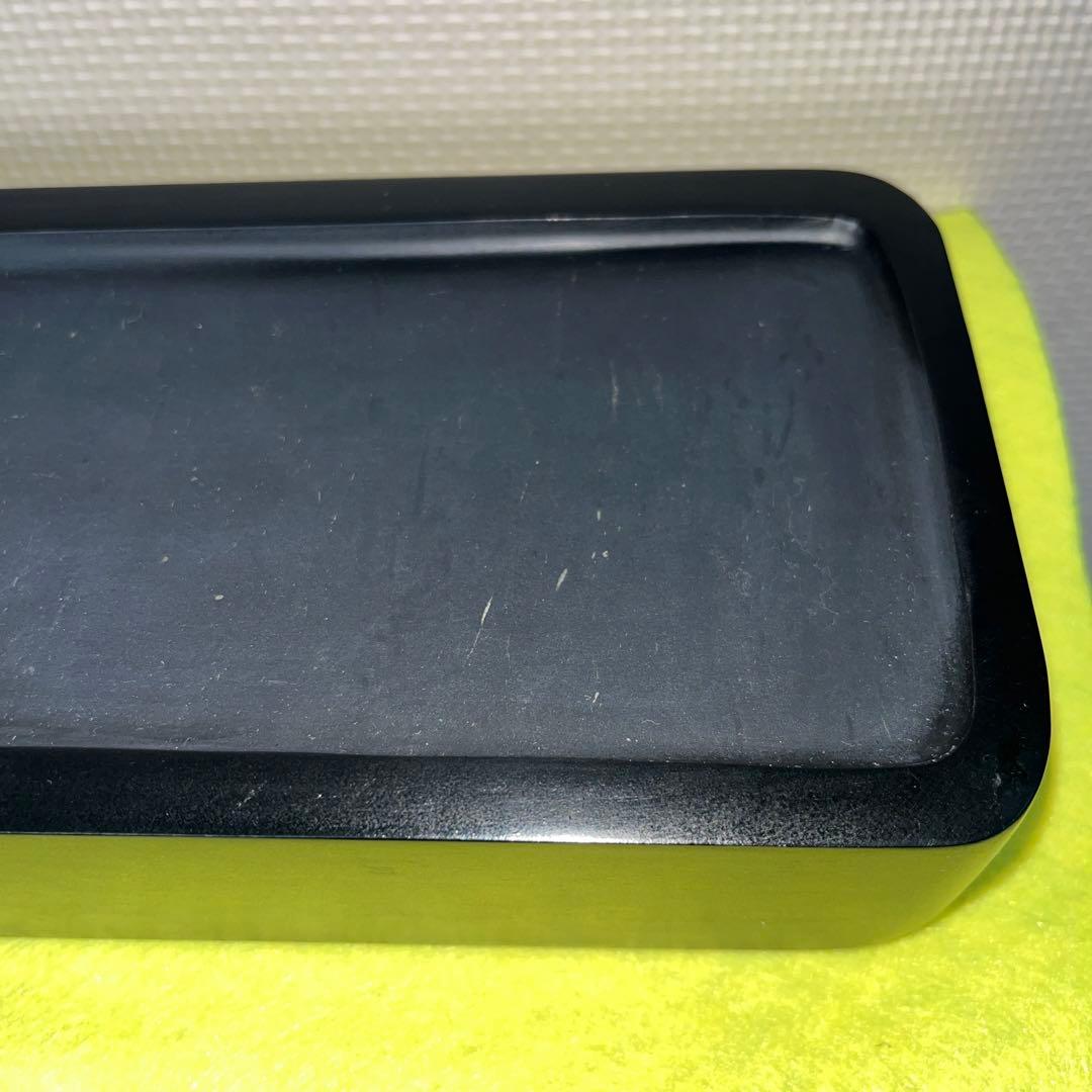 ⭕️土佐硯　正秋作　希少　3.2kg超大型長方研　美品　デカイ作品　厚みあり