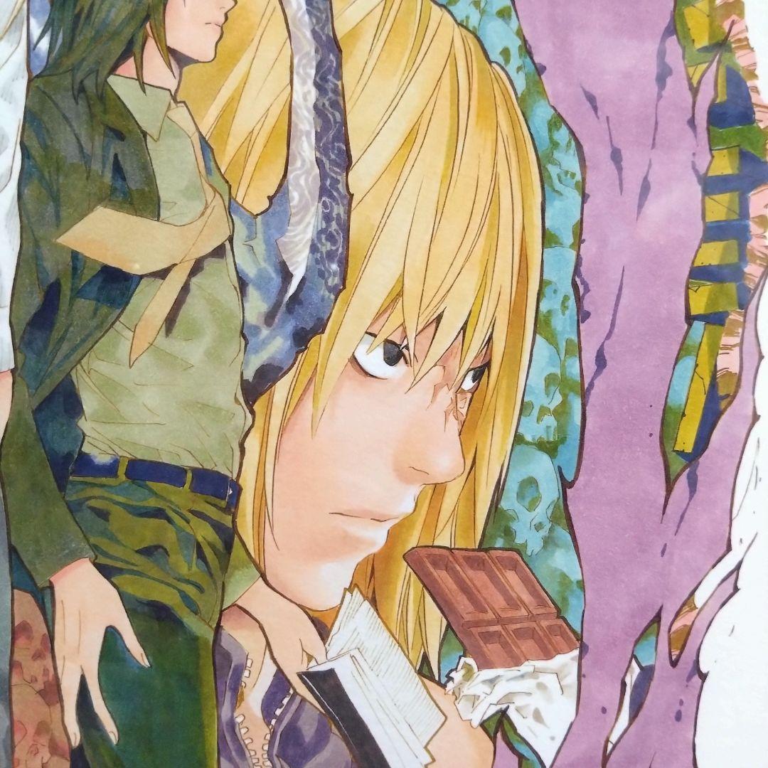 【レア】DEATH NOTE　額装高級複製原画