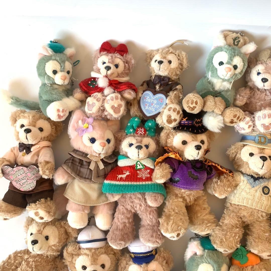 ディズニー ダッフィー シェリーメイ リーナベル ジェラトーニ 33個まとめて