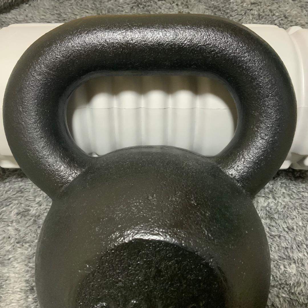 ◉ケトルベル 20kg 【送料込】（鋳鉄、一体成形、日本製/伊藤鉉鋳工所製）