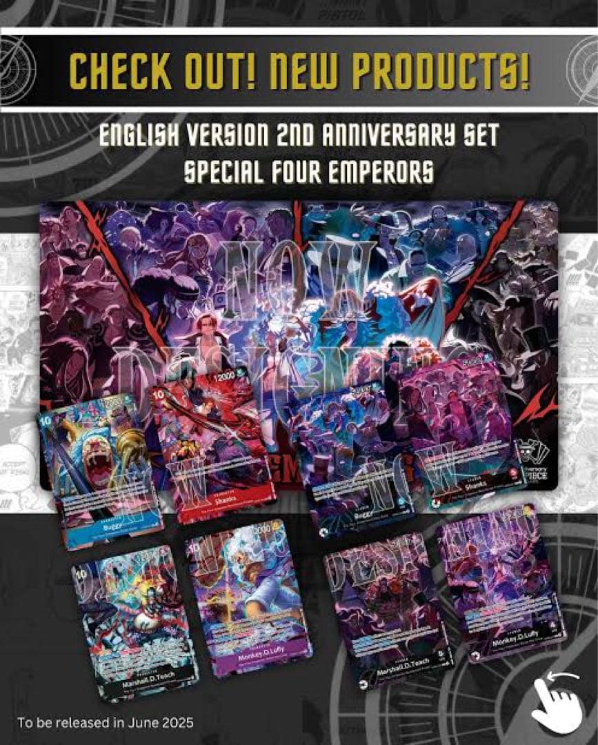 その他 ONE PIECE English 2nd ANNIVERSARY SET