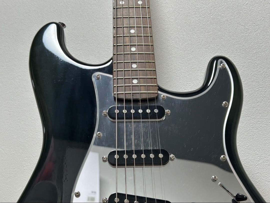 SELDERエレキギター ケース付 ブラック