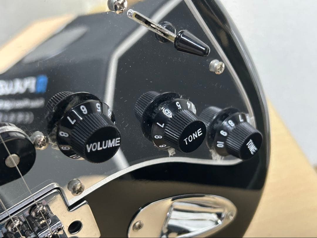 SELDERエレキギター ケース付 ブラック