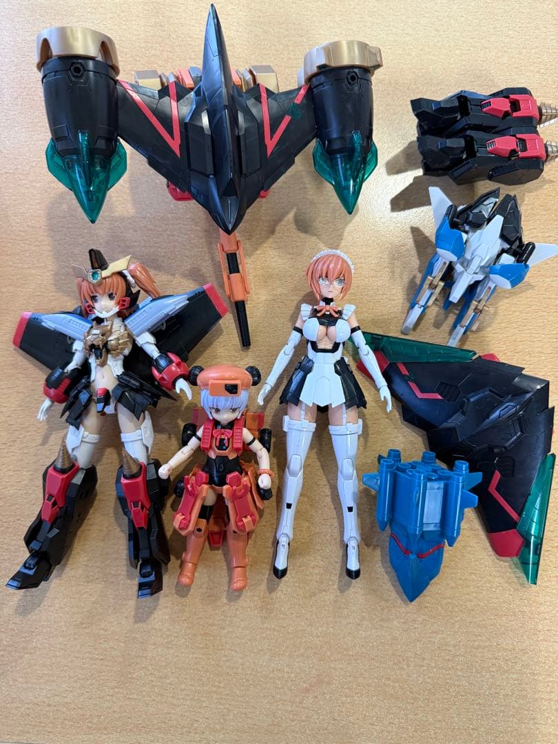 コトブキヤ美プラ完成品セット