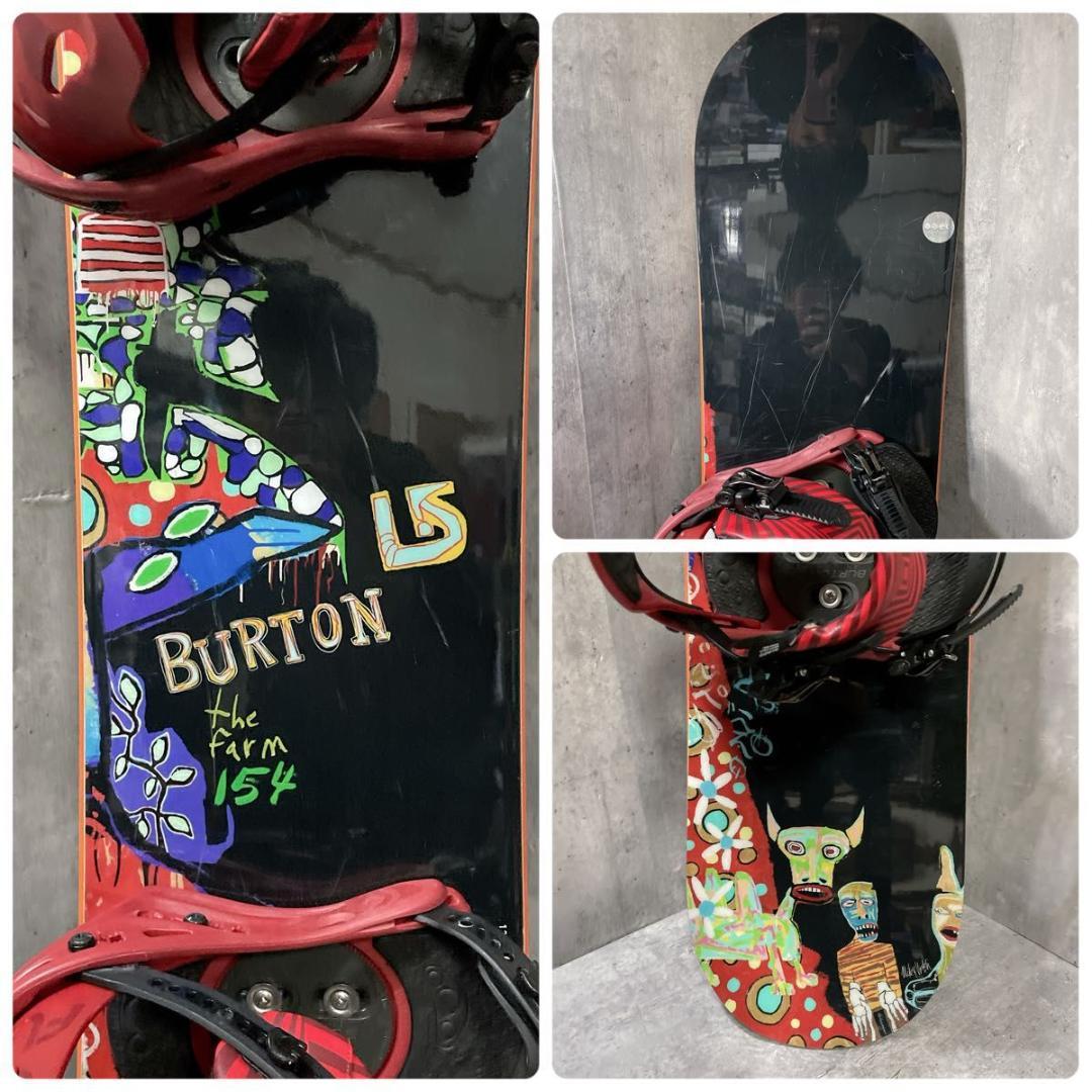 【名作】Burton The Farm 154cm 3点セット バートン