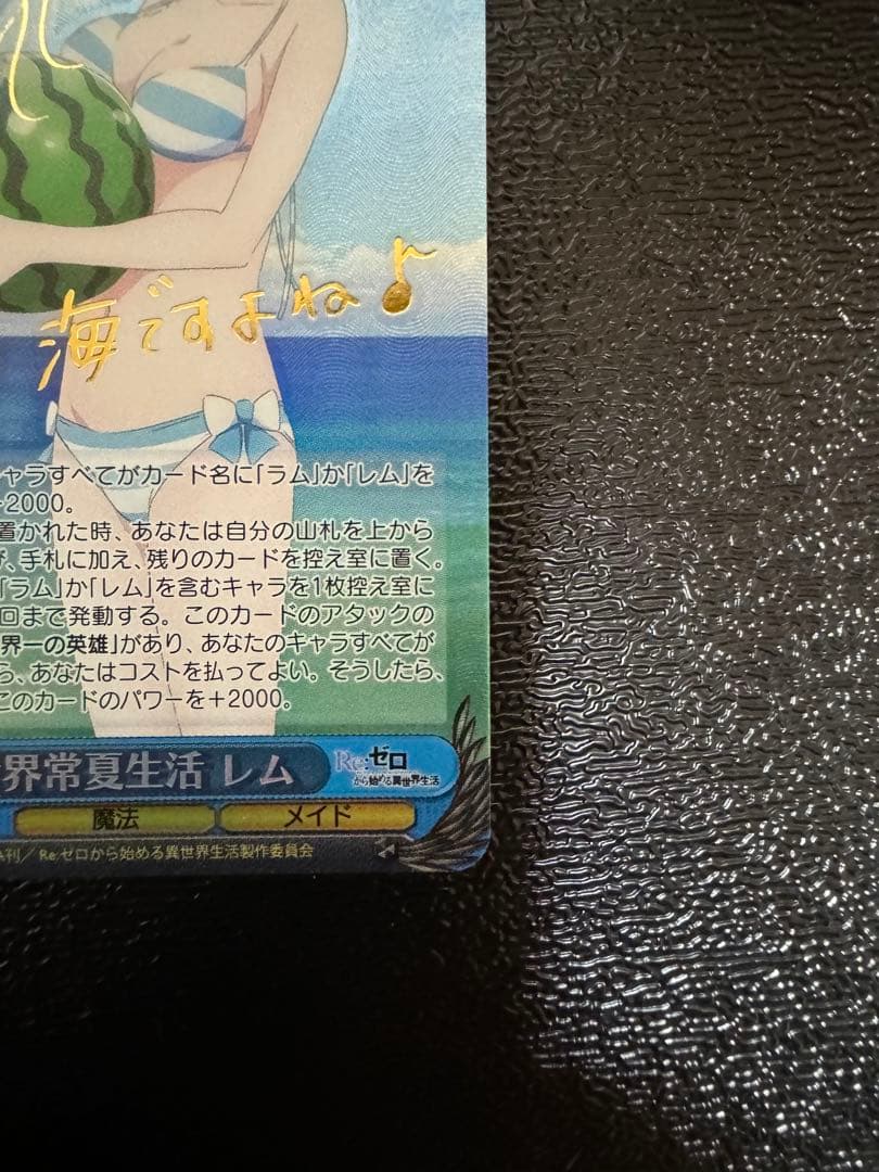 ヴァイス　リゼロ　異世界常夏生活　レム　SP