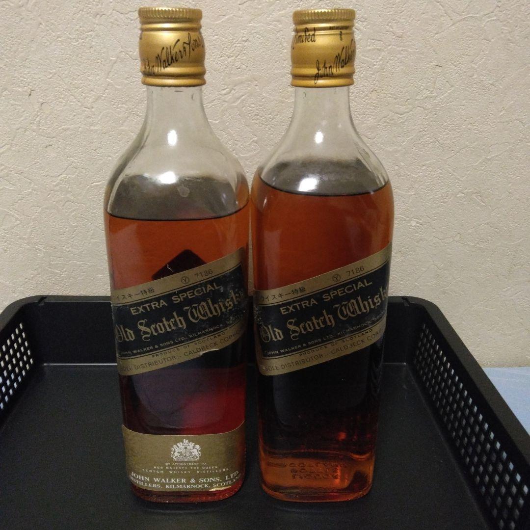 ジョニーウォーカーブラックラベル　エクストラスペシャル　750㎖43度2本セット