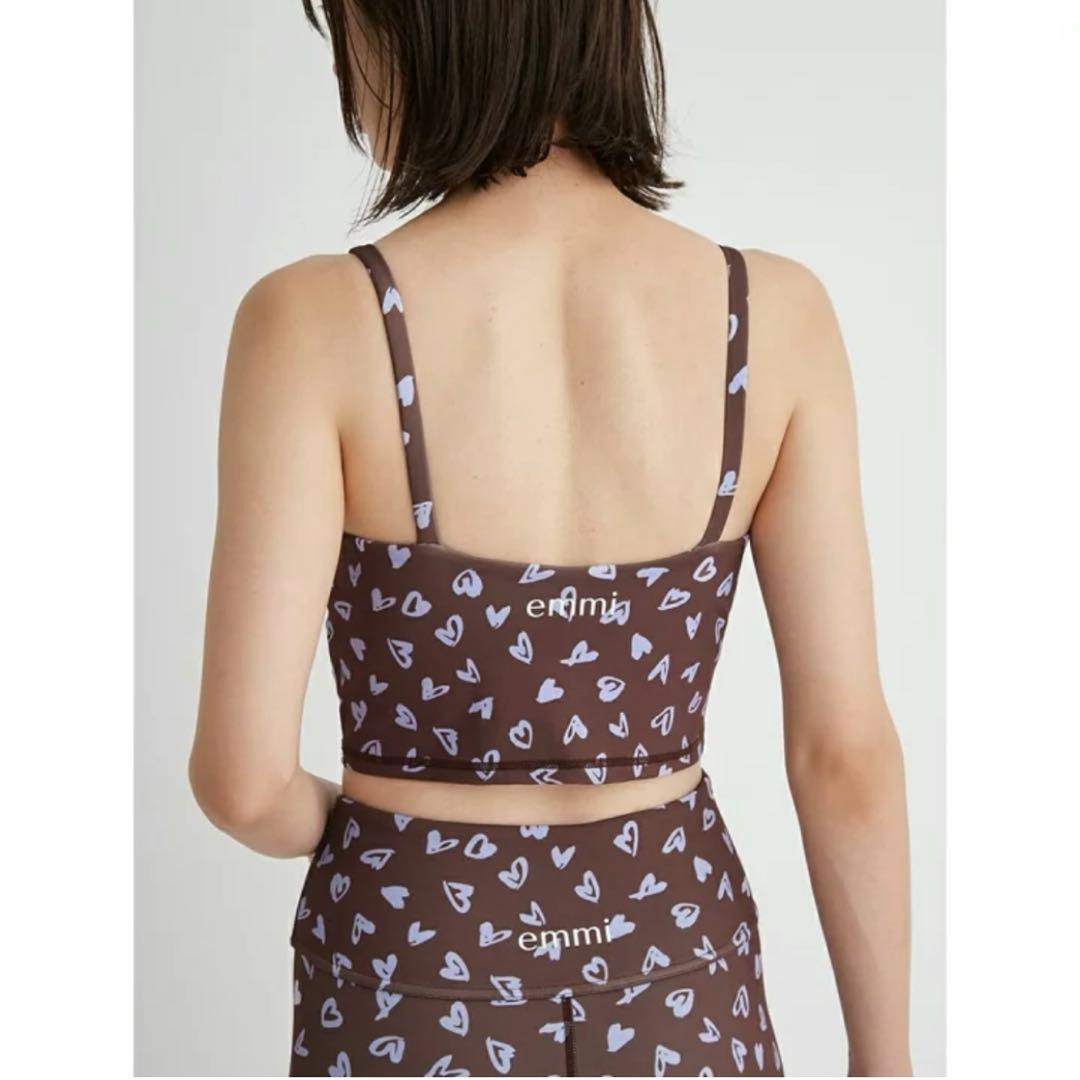 定価17630円 人気完売 emmi ハート柄 クブラトップ&レギンス セット