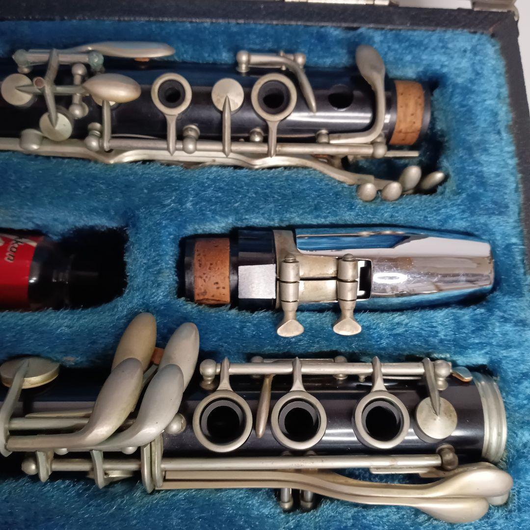 現状品 日本製 NIKKAN ニッカン 日管 クラリネット 楽器 ハードケース