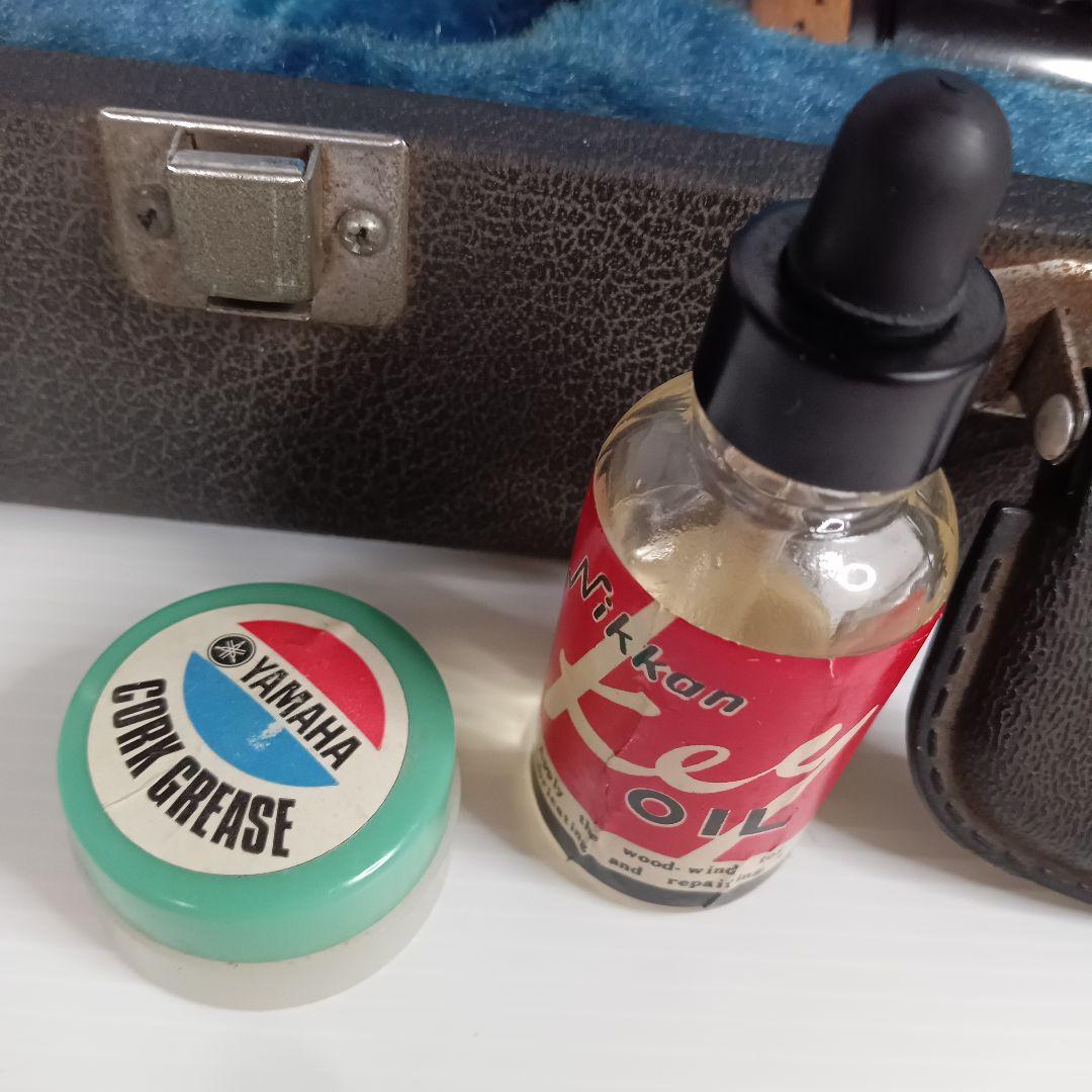 現状品 日本製 NIKKAN ニッカン 日管 クラリネット 楽器 ハードケース