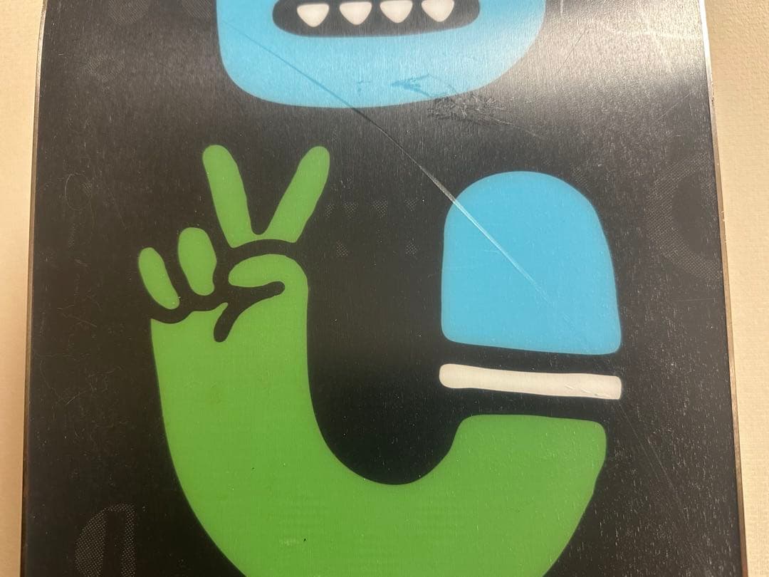 バートン　スノーボード板120、ビンディング