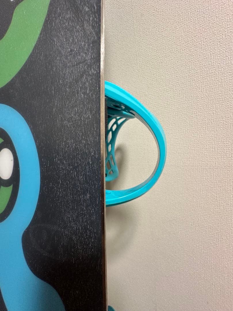 バートン　スノーボード板120、ビンディング