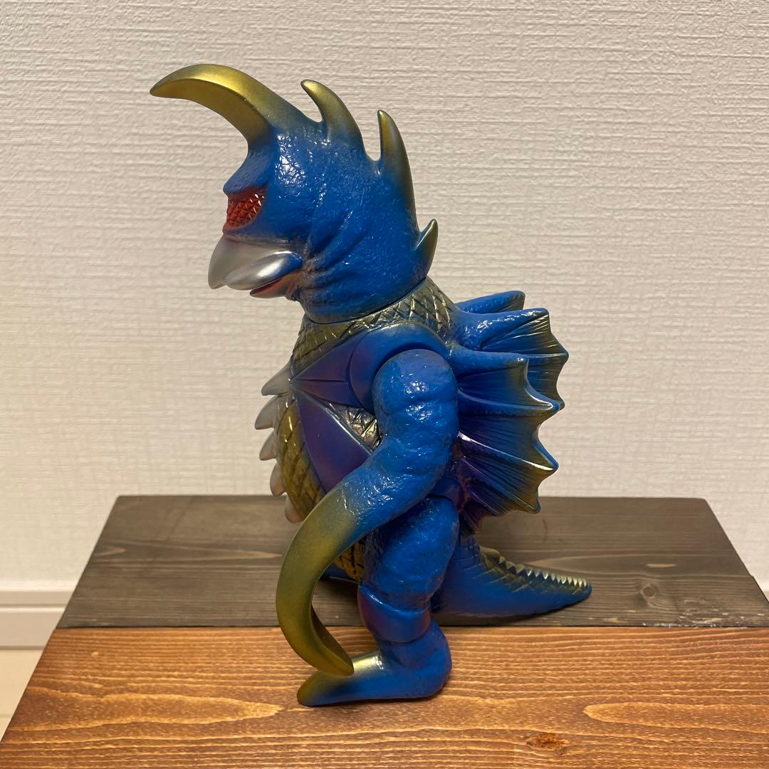 ブルマァク　ガイガン　ブルー　ソフビ