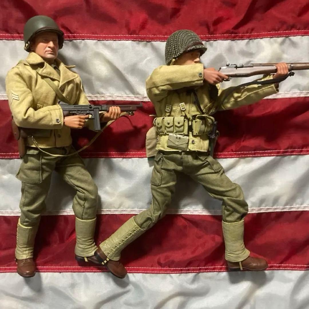 ドラゴンモデルズ1/6アメリカ陸軍歩兵師団デイヴ軍曹&スコット二等兵2体セット