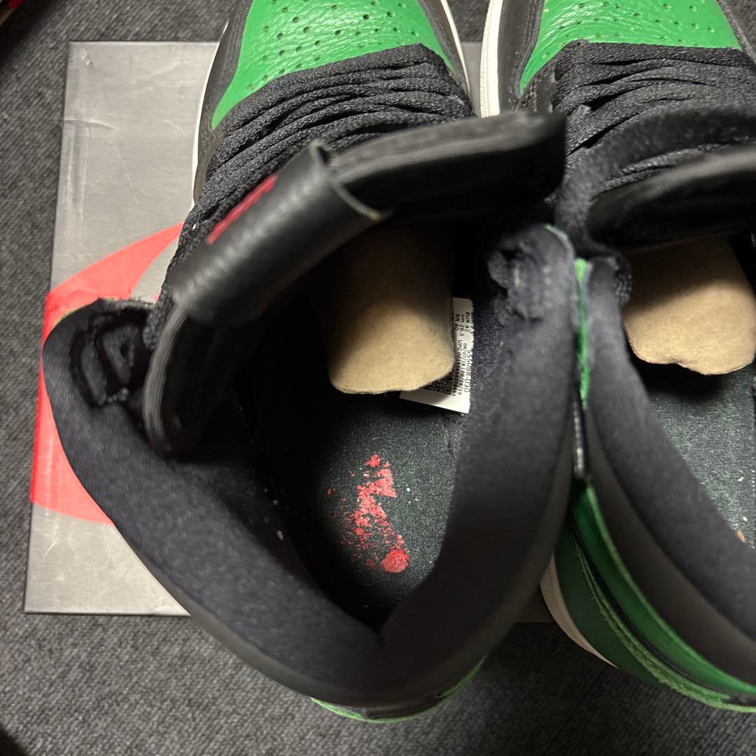 シューズ(男性用) AJ1 Retro High OG \"Black/Pine Green\"