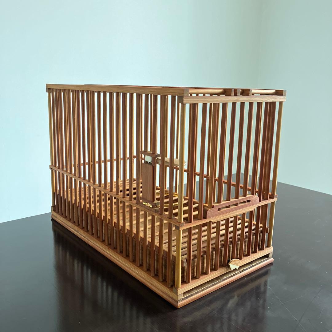 メジロ籠　鳥用品　鳥籠　鳥かご　① 　　ゆめ